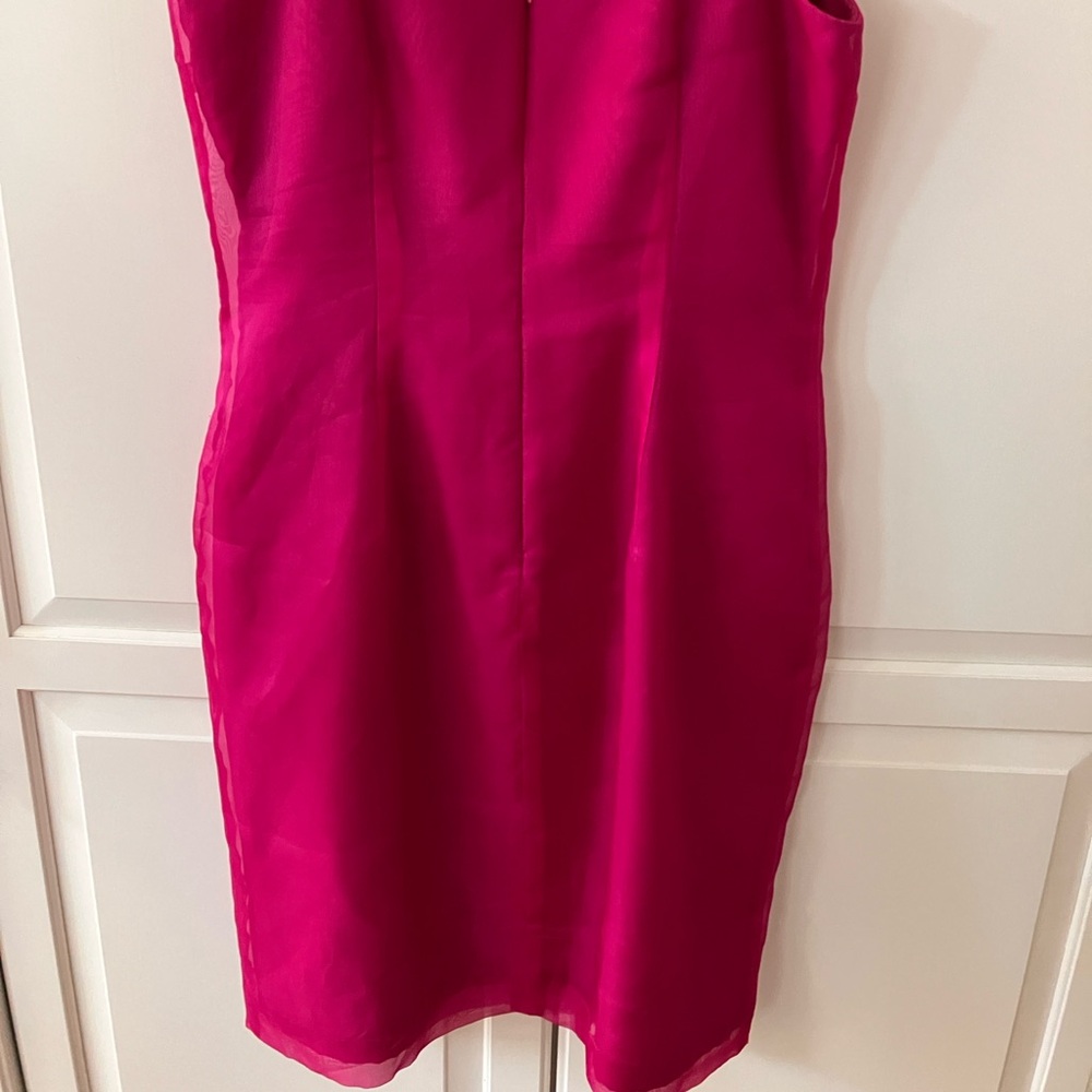 Pure silk dress.